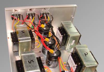 LH power supply outputs complete