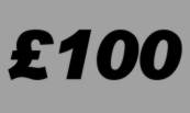 £100.00 Hornby gift voucher