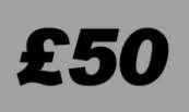 £50.00 Hornby gift voucher