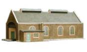 Model railway 2 Track Locomotive Shed kit