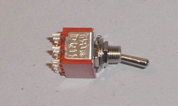 Toggle Switch 4PDT On-On