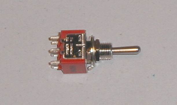 Toggle Switch DPDT On-Off-On
