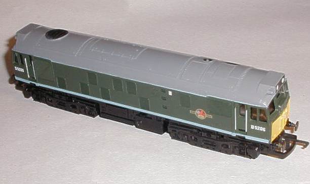 Hornby R253 BR Class 25 Diesel BO BO D5206