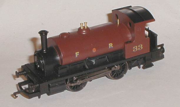 Hornby 0-4-0 FR (Furness Railways) saddle tank steam locomotive No.33