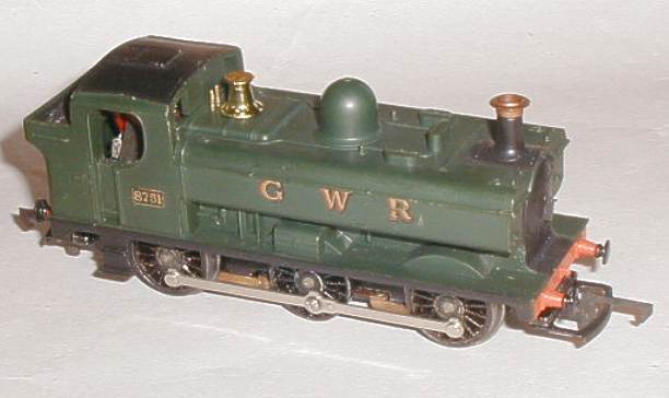 Hornby shop tank engine