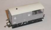 Tri-ang R124 WR BR Brake Van in grey