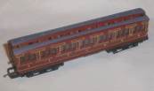 Hornby R384 Short Clerestory Coach LMS 4863