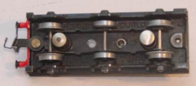 Hornby Dublo tender part cleaned