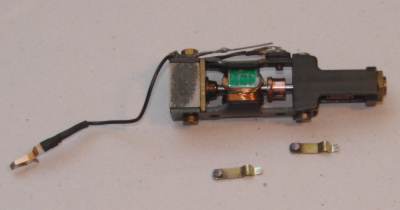 Hornby Dublo motor dismantled