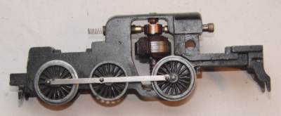 Hornby Dublo motor armature fitted