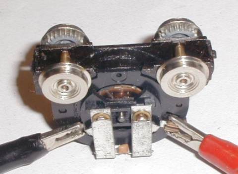Hornby Ringield motor under test