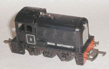 Hornby R253 Dock Shunter as presented for repair