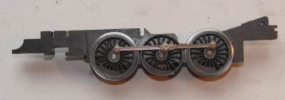 Hornby Tri-ang wheels fitted to chassis